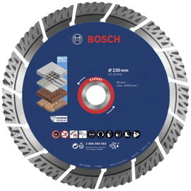 Bosch Accessories 2608900663 EXPERT MultiMaterial Gyémánt bevonatú vágótárcsa Ø 230 mm Furat átmérő 