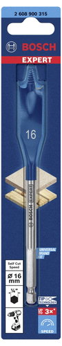 Bosch Accessories 2608900315 Fa maró fúró 16 mm Teljes hossz 152 mm Hatlap szár 1 db 3. bélyegkép