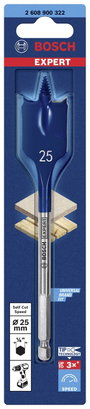 Bosch Accessories 2608900322 Fa maró fúró 25 mm Teljes hossz 152 mm Hatlap szár 1 db 2. bélyegkép