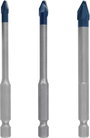 Bosch Accessories EXPERT HardCeramic HEX-9 2608900595 Csempefúró készlet 3 részes 5 mm, 6 mm, 8 mm 3 bélyegkép