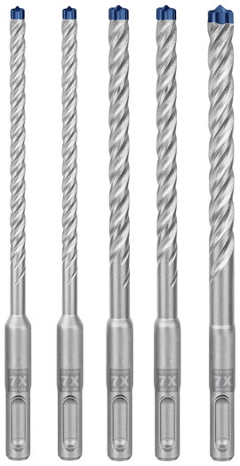 Bosch Accessories EXPERT SDS plus-7X 2608900198 Kalapácsfúró 5 részes 6.0 mm, 6.0 mm, 8.0 mm, 8.0 mm
