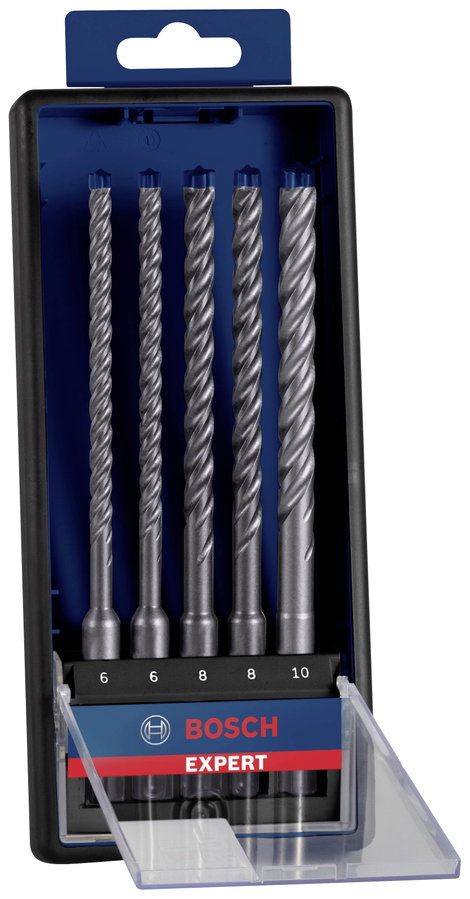 Bosch Accessories EXPERT SDS plus-7X 2608900198 Kalapácsfúró 5 részes 6.0 mm, 6.0 mm, 8.0 mm, 8.0 mm 2. kép