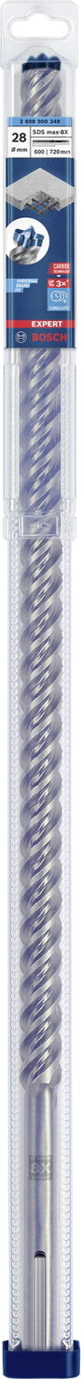 Bosch Accessories EXPERT SDS max-8X 2608900249 Kalapácsfúró 1 db 28.00 mm Teljes hossz 720 mm SDS-Ma 2. bélyegkép