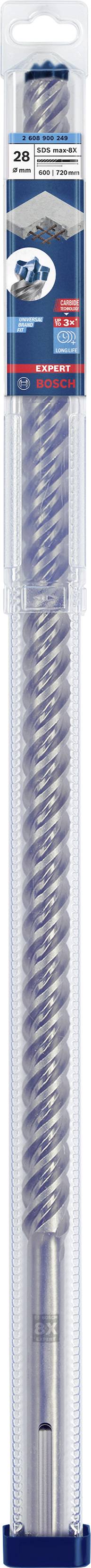 Bosch Accessories EXPERT SDS max-8X 2608900249 Kalapácsfúró 1 db 28.00 mm Teljes hossz 720 mm SDS-Ma 2. kép
