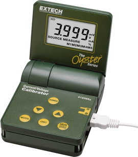 Áram- és feszültségkalibrátor, EXtech 412355A