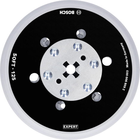 Bosch Accessories 2608900003 EXPERT Multihole (Expert Multihole) univerzális hátlap, 125 mm, puha Ø