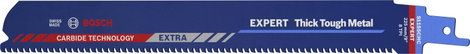 Bosch Accessories 2608900370 EXPERT ‘Thick Tough Metal’ S 1155 CHC Säbelsägeblatt, 10 Stück Fűrészla