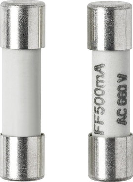 Üvegcsöves kerámia biztosíték Voltcraft MT-52 multiméterhez 500mA/660V