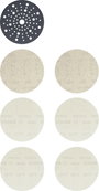Bosch Accessories EXPERT M480 2608901203 Csiszolóháló készlet Lyukas Szemcsézet (num) 80, 80, 120, 1 bélyegkép