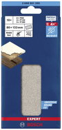 Bosch Accessories EXPERT M480 2608901205 Csiszolóháló készlet Lyukas Szemcsézet (num) 80, 80, 80, 80 2. bélyegkép