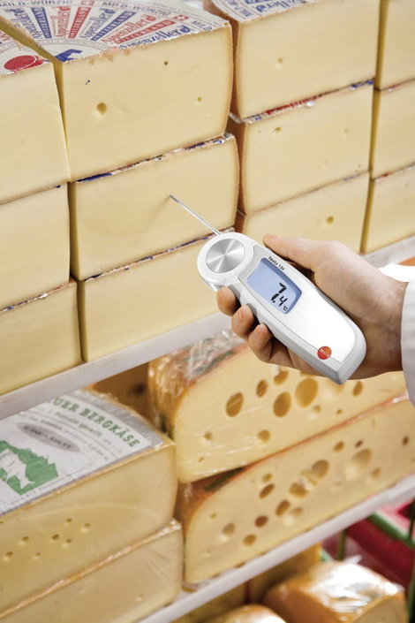 Ételhőmérő, HACCP beszúró hőmérő -50 től +250 °C-ig Testo 104 5. kép
