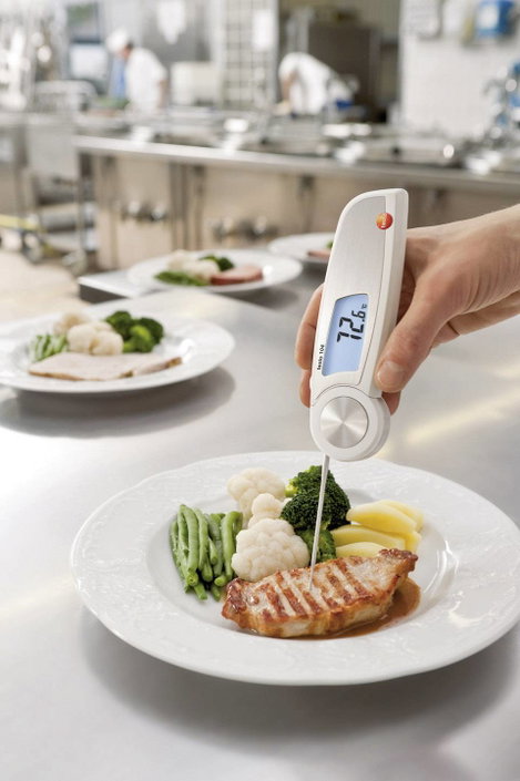 Ételhőmérő, HACCP beszúró hőmérő -50 től +250 °C-ig Testo 104 7. kép