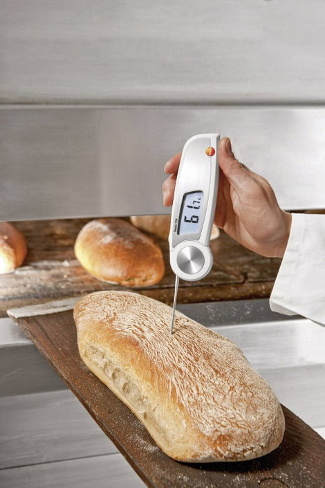 Ételhőmérő, HACCP beszúró hőmérő -50 től +250 °C-ig Testo 104 9. kép