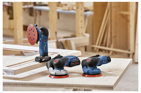 Bosch Professional GEX 18V-125 solo 0601372200 Akkus excenter csiszoló kefe nélkül, akku nélkül 18 V 7. kép
