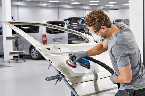 Bosch Professional GEX 18V-125 solo 0601372201 Akkus excenter csiszoló kefe nélkül, akku nélkül 18 V 3. kép
