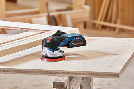 Bosch Professional GEX 18V-125 solo 0601372201 Akkus excenter csiszoló kefe nélkül, akku nélkül 18 V 6. kép
