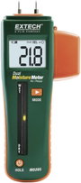 Fanedvességmérő, anyagnedvesség mérő műszer Extech MO260 2. bélyegkép
