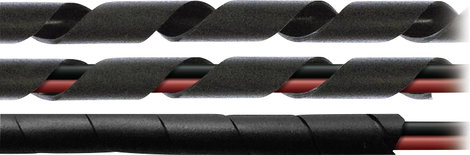 BAAS KS15 KS15 Spiráltömlő 4 - 20 mm Fekete 1 db 2. kép