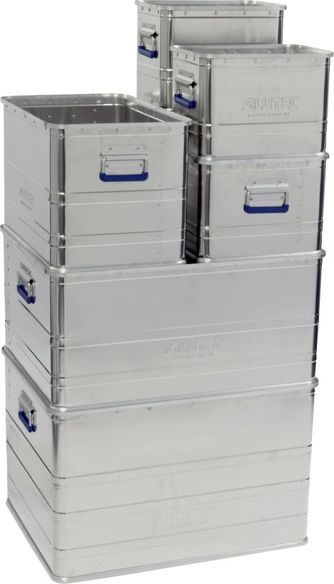 Alutec LOGIC 23 15023 Szállító doboz Alumínium (H x Sz x Ma) 378 x 280 x 270 mm 2. kép