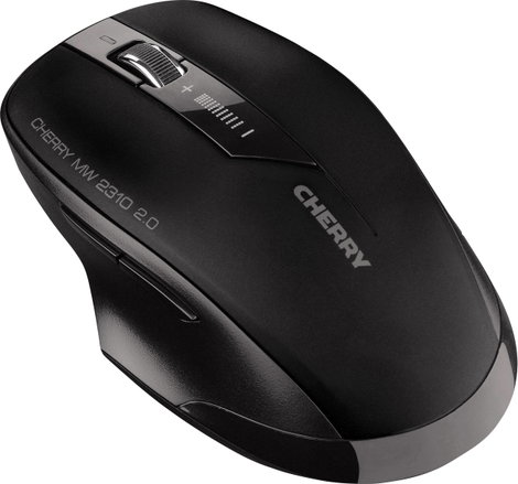 CHERRY MW2310 2.0 WLAN egér Rádiójel vezérlésű Optikai Fekete 6 Gombok 2400 dpi 3. kép