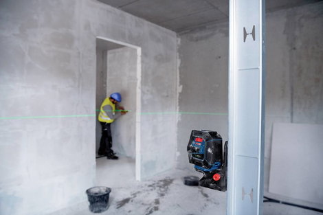 Bosch Professional GCL 2-50 G Kereszt- és pontvonalas lézer Táskával Hatótáv (max.): 15 mm 4. kép