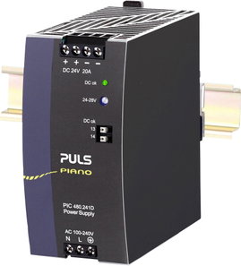 PULS Puls Kalapsínes tápegység 24 V/DC 480 W Tartalom, tartalmi egységek rendelésenként 1 db