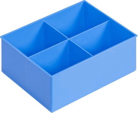 Alutec 66026 66026 Szerszámtartó betét 4 részes (H x Sz x Ma) 170 x 137 x 65 mm