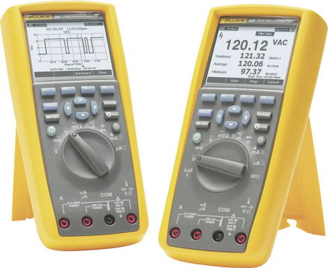 Grafikus multiméter, True RMS mérőműszer, adattárolóval 10A AC/DC Fluke 278/EUR 8. kép
