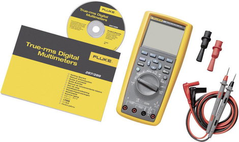 Grafikus multiméter, True RMS mérőműszer, adattárolóval 10A AC/DC Fluke 289/EUR 6. kép