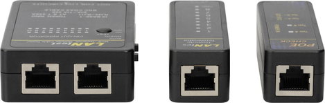 Digitus DN-14001-1 Hálózat teszter Alkalmas: CAT 3, CAT 5, CAT 6, CAT 7a 2. kép