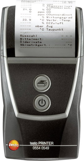 IRDA gyorsnyomtató Testo 0554 0549