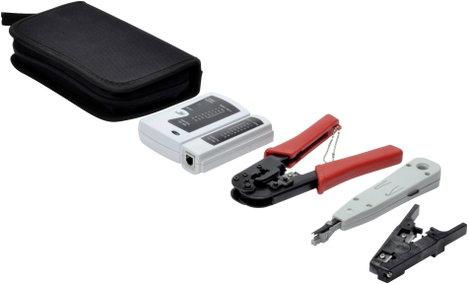Digitus DN-94022 Hálózati szerszám készlet Alkalmas: CAT 5e, CAT 6, CAT 7 3. kép