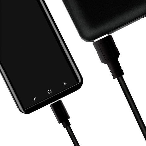 LogiLink USB kábel USB 3.2 Gen1 (USB 3.0 / USB 3.1 Gen1) USB-A dugó, USB-C® dugó 0.15 m CU0166 3. kép