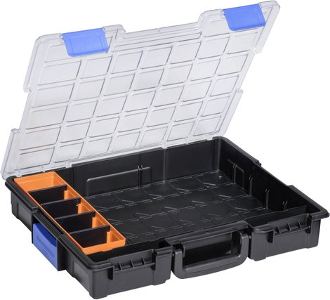 Allit EuroPlus Pro K44/7 Rendszerező hordtáska (H x Sz x Ma) 355 x 440 x 76 mm Rekeszek: 7 Tartalom,