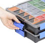 Allit EuroPlus Pro K44/7 Rendszerező hordtáska (H x Sz x Ma) 355 x 440 x 76 mm Rekeszek: 7 Tartalom, 5. bélyegkép
