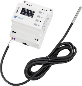 DIN sínes hőmérséklet kapcsoló -99...+850 °C 3000 W, H-Tronic HTS 1000 1114690