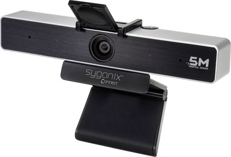 Sygonix Connect SC-WC-300 Webkamera 2592 x 1944 Pixel Csíptetős tartó 3. kép