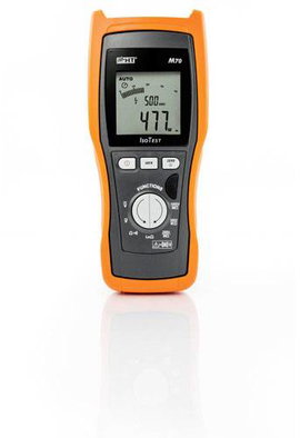 HT Instruments M70 Szigetelésmérő műszer 250 V, 500 V, 1000 V 4 GΩ