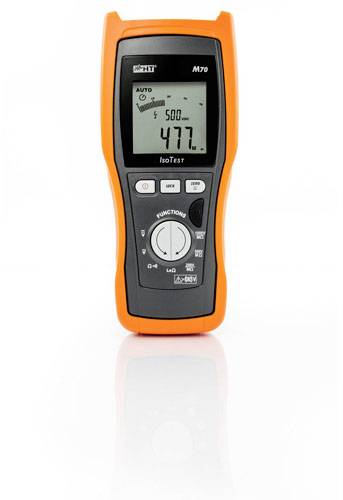 HT Instruments M70 Szigetelésmérő műszer 250 V, 500 V, 1000 V 4 GΩ
