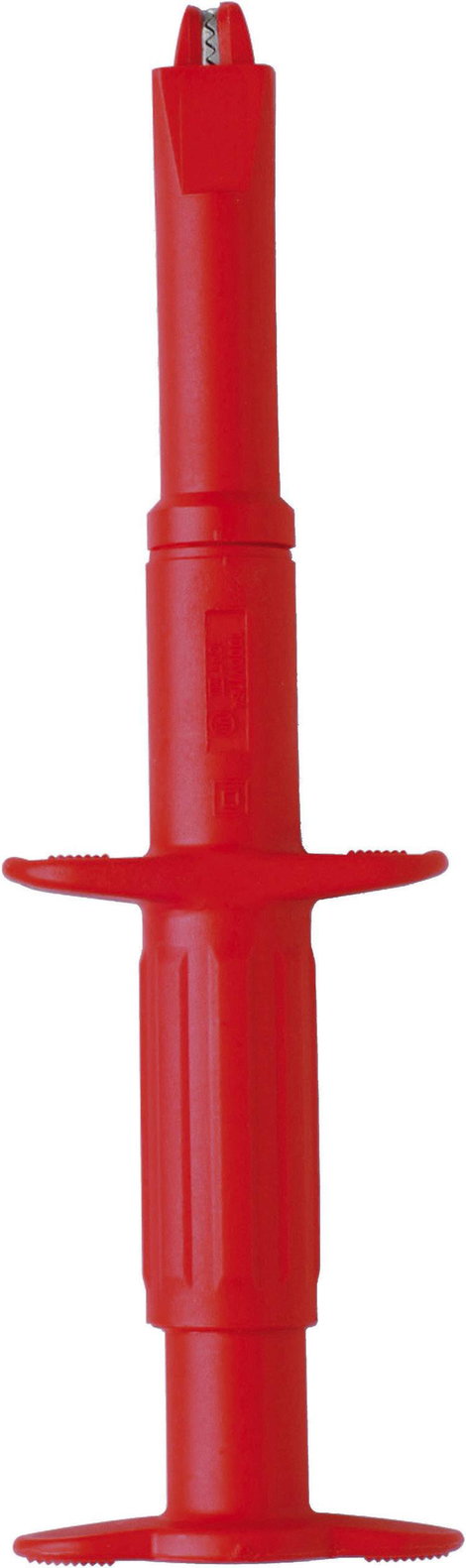 Szigetelt mérőkábel, mérőzsinór készlet mérőtűvel, mérőcsipesszel, 4mm-es banándugós 1m Benning TA 3 4. kép