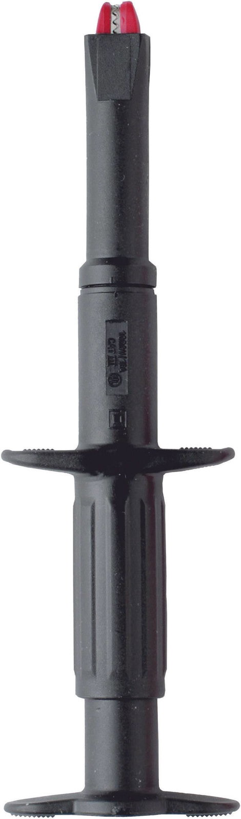 Szigetelt mérőkábel, mérőzsinór készlet mérőtűvel, mérőcsipesszel, 4mm-es banándugós 1m Benning TA 3 8. kép