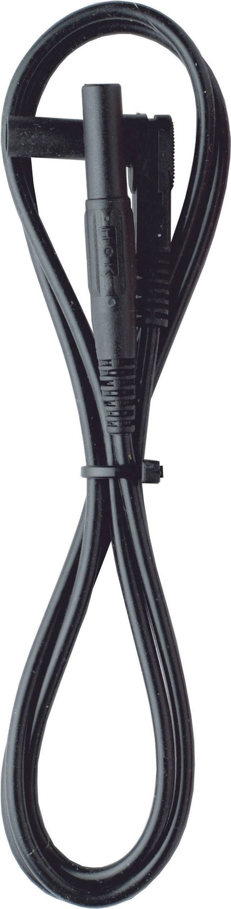 Szigetelt mérőkábel, mérőzsinór készlet mérőtűvel, mérőcsipesszel, 4mm-es banándugós 1m Benning TA 3 9. kép