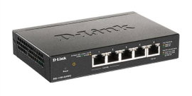 D-Link DGS-1100-05PDV2 Hálózati switch 5 port PoE funkció