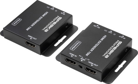 HDMI extender RJ45 hálózati kábelen keresztül 70 m, SpeaKa Professional SP-HDE-200 2. kép