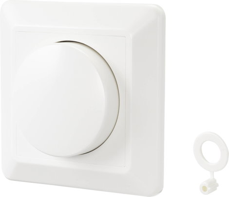 Sygonix SY-4697892 Forgatható dimmer Alkalmas fényforrásokhoz: Halogén izzó, LED-es izzó, Izzó