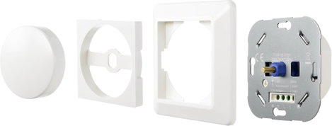 Sygonix SY-4697892 Forgatható dimmer Alkalmas fényforrásokhoz: Halogén izzó, LED-es izzó, Izzó 5. kép