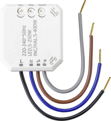Beépíthető dimmer 250 W, Sygonix SY-4697884 2. kép