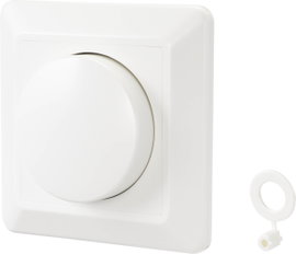 Sygonix SY-4697882 Forgatható dimmer Alkalmas fényforrásokhoz: Halogén izzó, LED-es izzó, Izzó