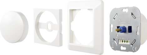Sygonix SY-4697882 Forgatható dimmer Alkalmas fényforrásokhoz: Halogén izzó, LED-es izzó, Izzó 5. kép