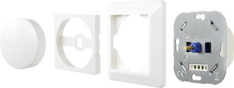 Sygonix SY-4697886 Forgatható dimmer, Univerzális dimmer Alkalmas fényforrásokhoz: Halogén izzó, LED 5. kép